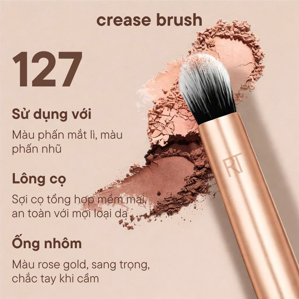 Cọ Tán Hốc Mắt RT Real Techniques Crease Brush R127